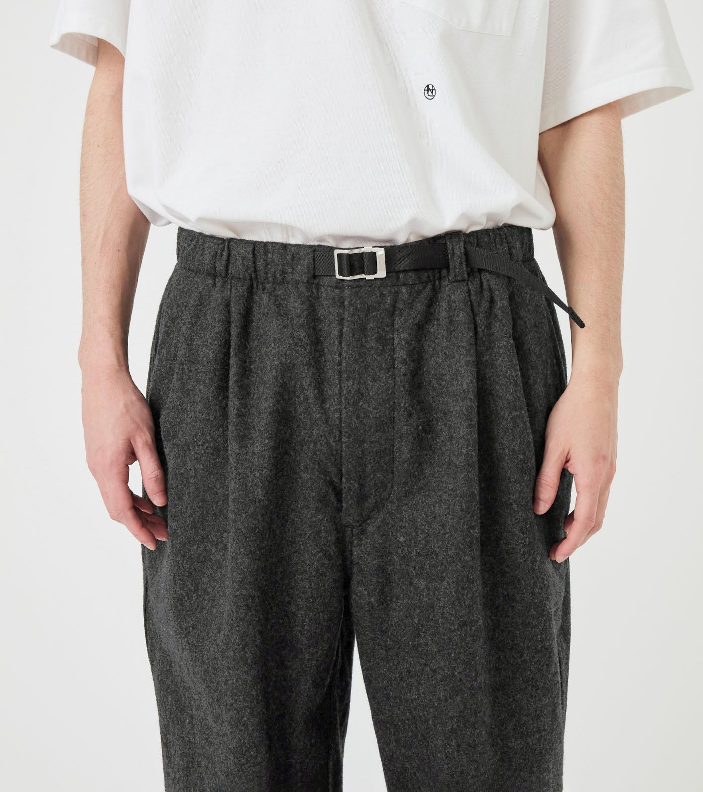 nanamica Wool Nylon Melton Pants