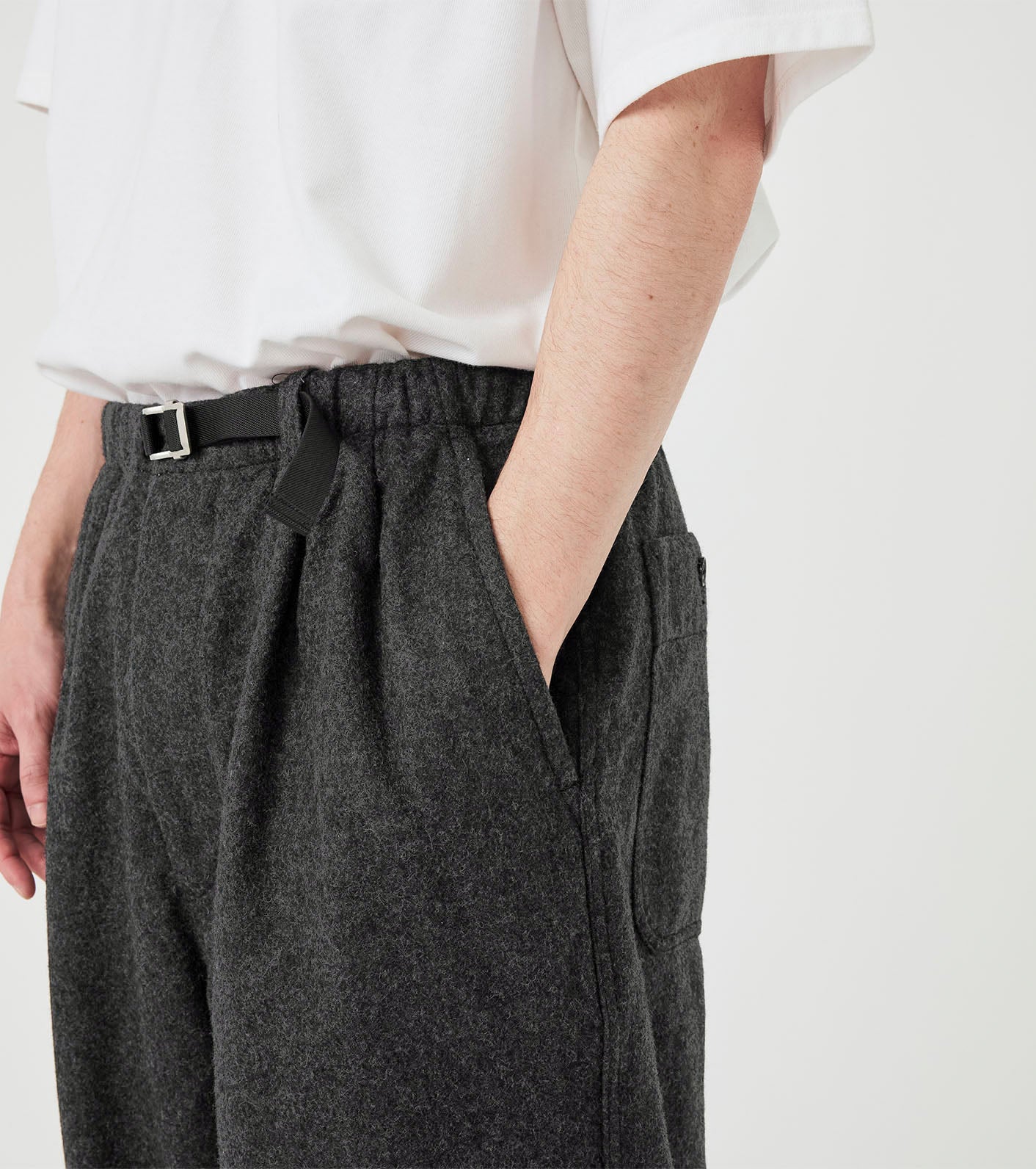 nanamica Wool Nylon Melton Pants