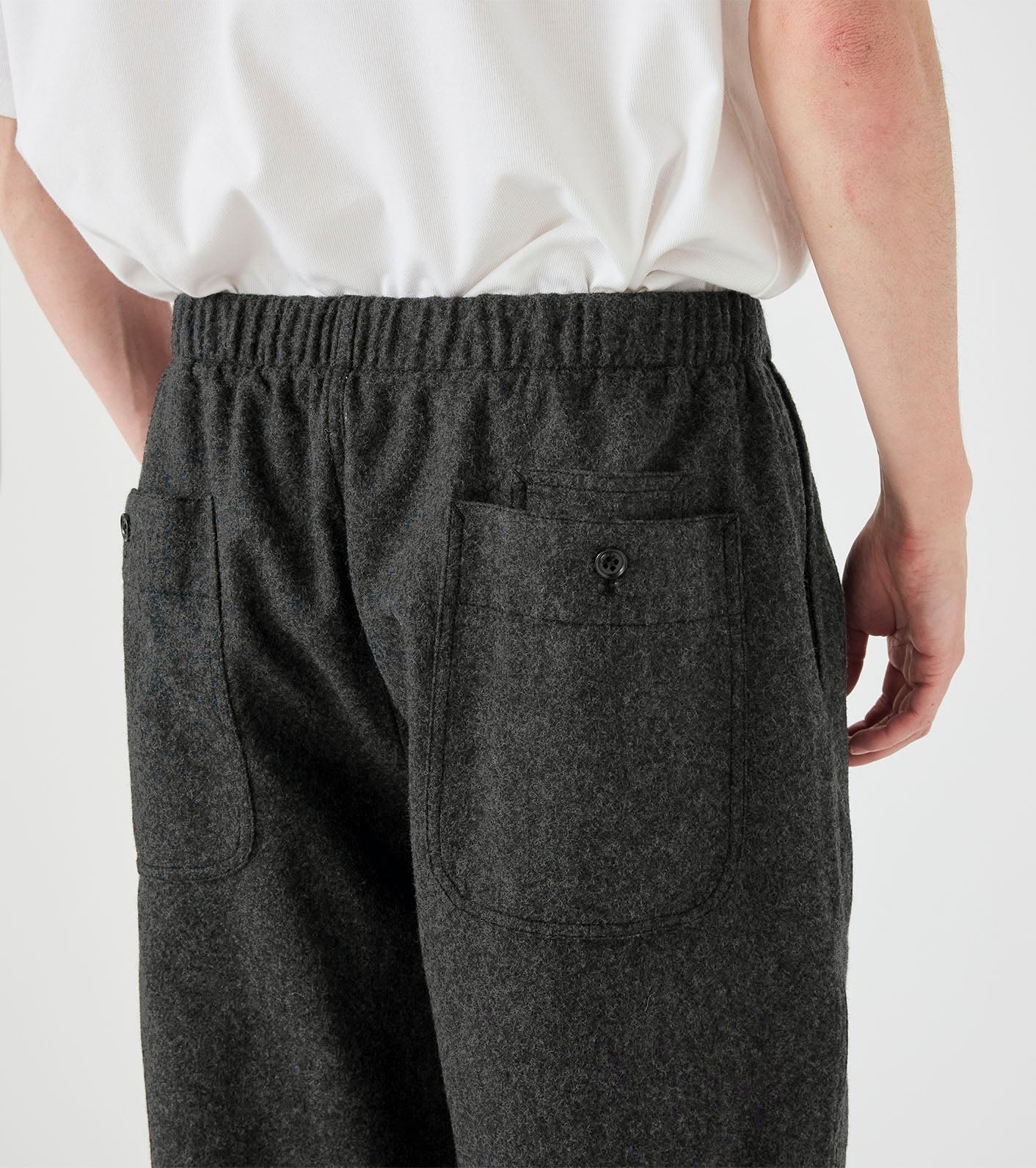 nanamica Wool Nylon Melton Pants