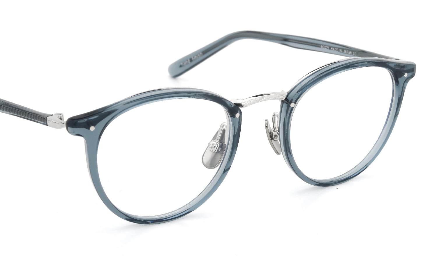 YELLOWS PLUS BETTY EYEWEAR Aqua Grey/Silver – unexpected