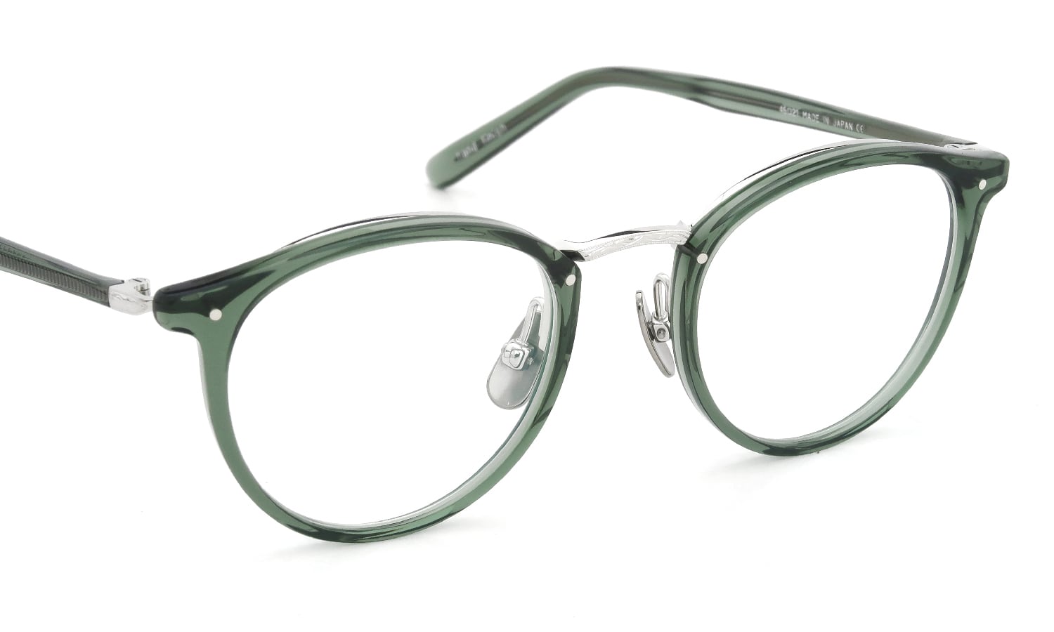 YELLOWS PLUS BETTY EYEWEAR Godey Green/Silver