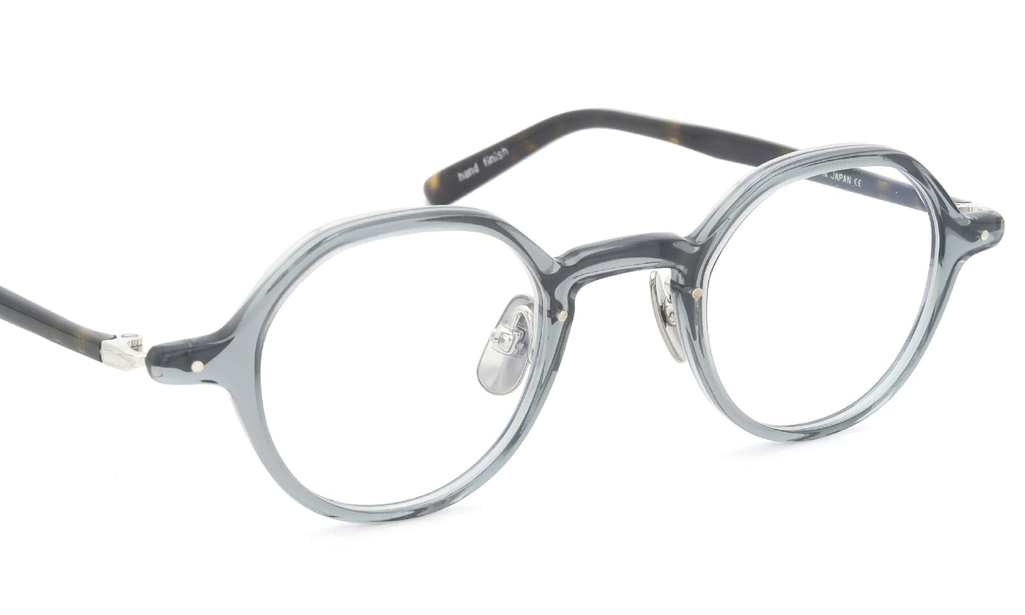 YELLOWS PLUS WINSTON EYEGLASS FRAME Frosty Gray/Silver