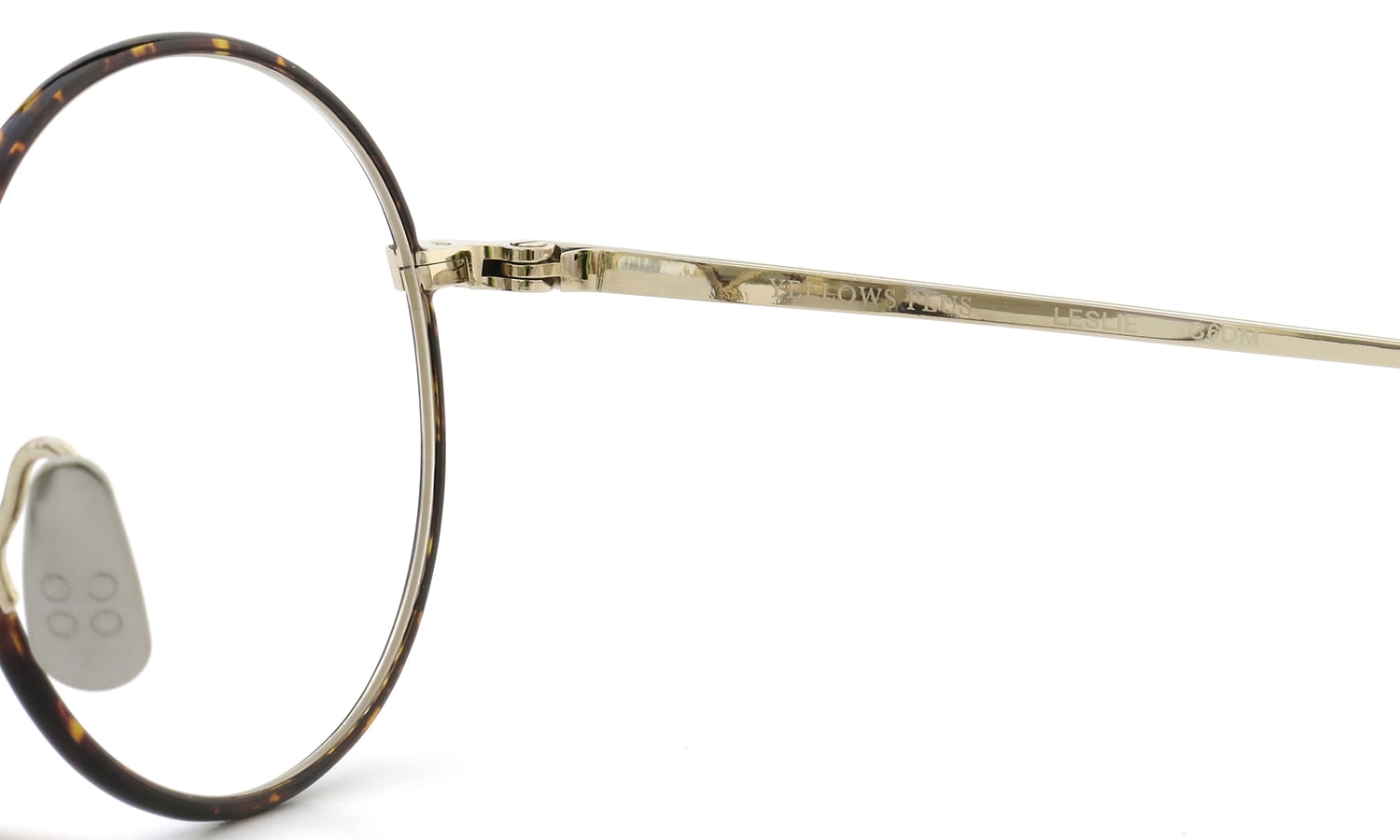 YELLOWS PLUS LESLIE EYEWEAR Gold/Demi – unexpected store