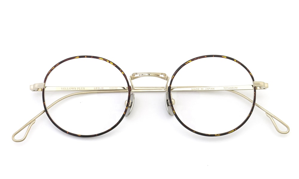 YELLOWS PLUS LESLIE EYEWEAR Gold/Demi – unexpected store