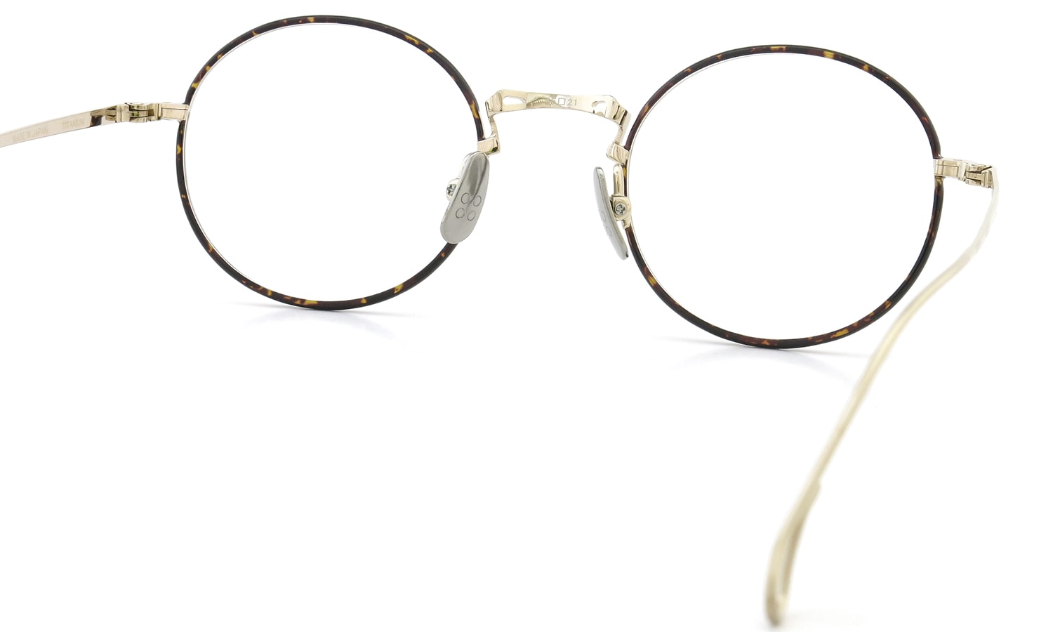 YELLOWS PLUS LESLIE EYEWEAR Gold/Demi – unexpected store