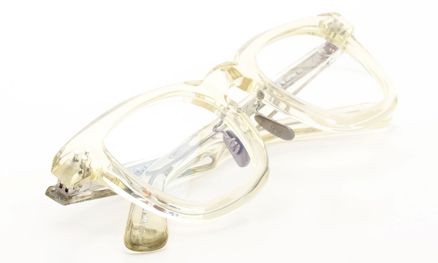 YELLOWS PLUS EYEGLASS FRAME NEWTON - Vintage Clear