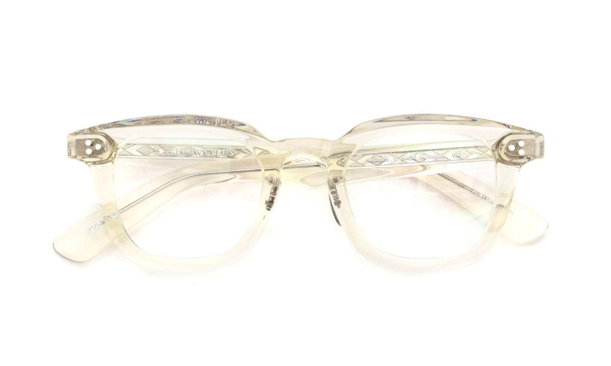 YELLOWS PLUS EYEGLASS FRAME NEWTON - Vintage Clear