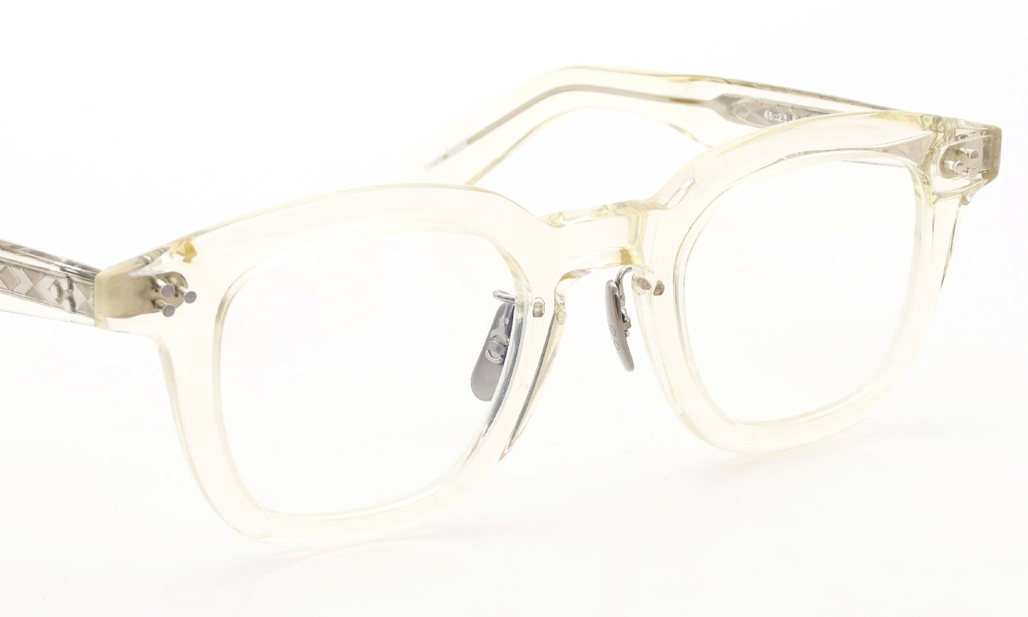 YELLOWS PLUS EYEGLASS FRAME NEWTON - Vintage Clear