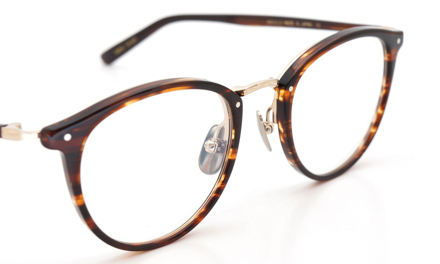 YELLOWS PLUS NICKY EYEGLASS FRAME Delicated Demi / Gold