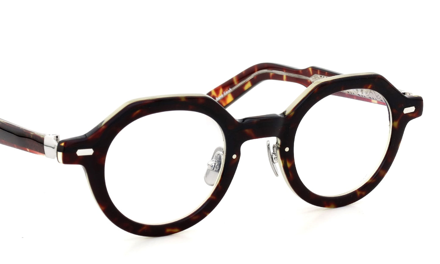 YELLOWS PLUS PHILIP EYEGLASS FRAME Layered Demi / Silver