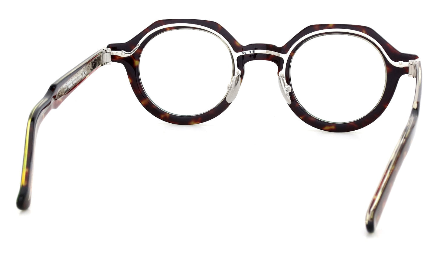 YELLOWS PLUS PHILIP EYEGLASS FRAME Layered Demi / Silver