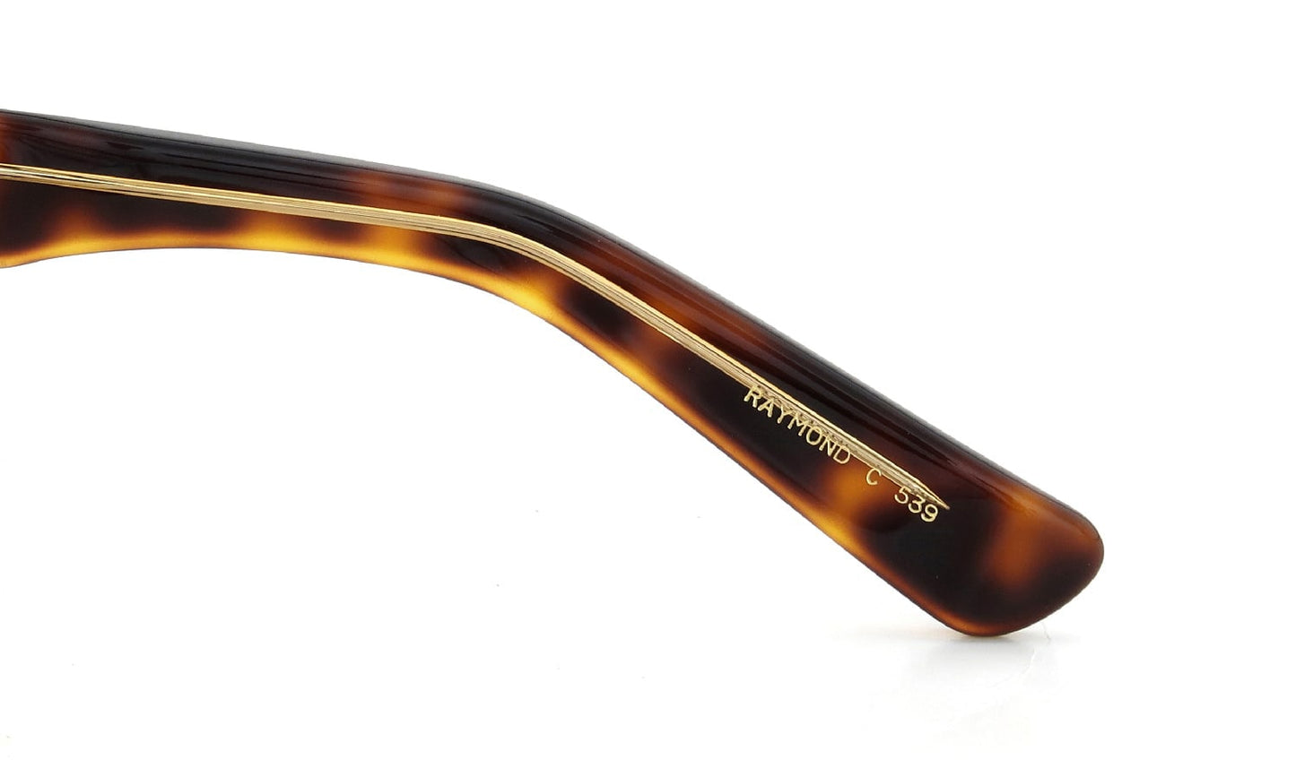 YELLOWS PLUS RAYMOND EYEGLASS FRAME Layered Turtle/Deep Gold