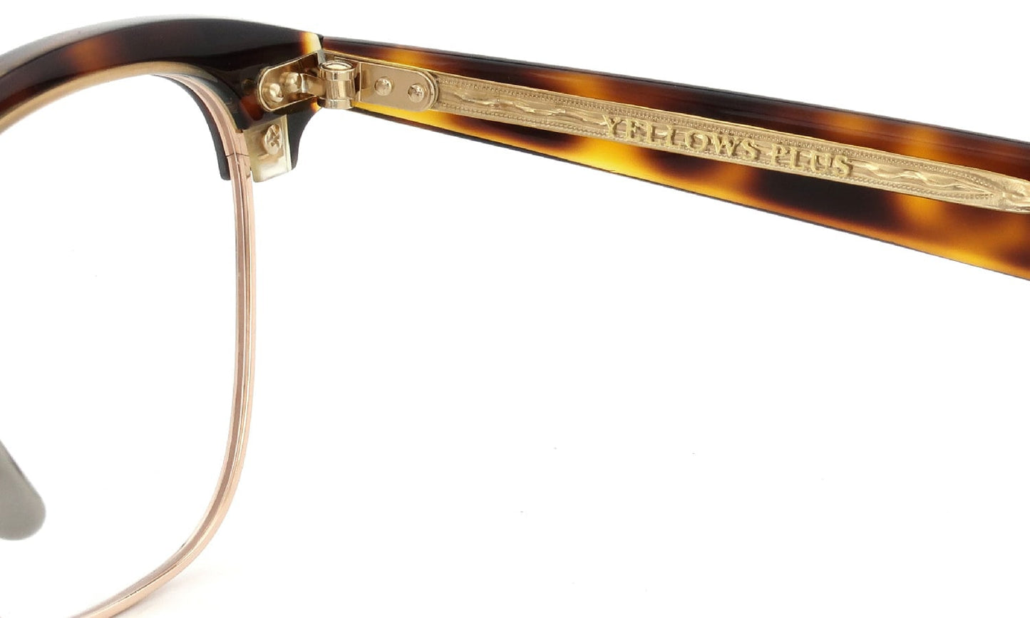 YELLOWS PLUS RAYMOND EYEGLASS FRAME Layered Turtle/Deep Gold