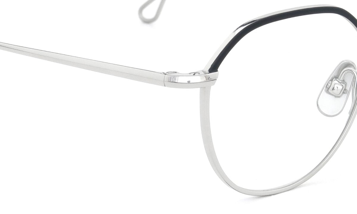 YELLOWS PLUS RIX EYEGLASS FRAME Silver/ Black