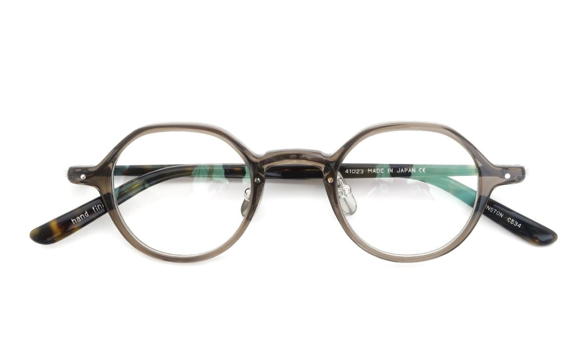 YELLOWS PLUS WINSTON EYEGLASS FRAME Burnt Umber/Silver