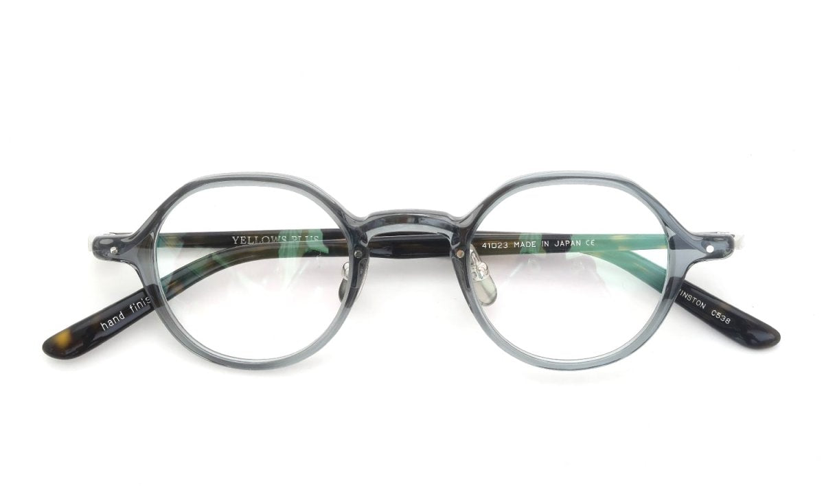 YELLOWS PLUS WINSTON EYEGLASS FRAME Frosty Gray/Silver