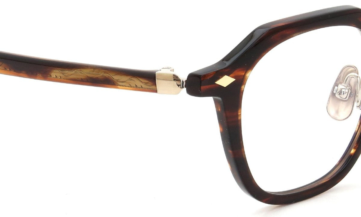 YELLOWS PLUS DENNIS EYEWEAR Delicated Demi/Gold – unexpected store