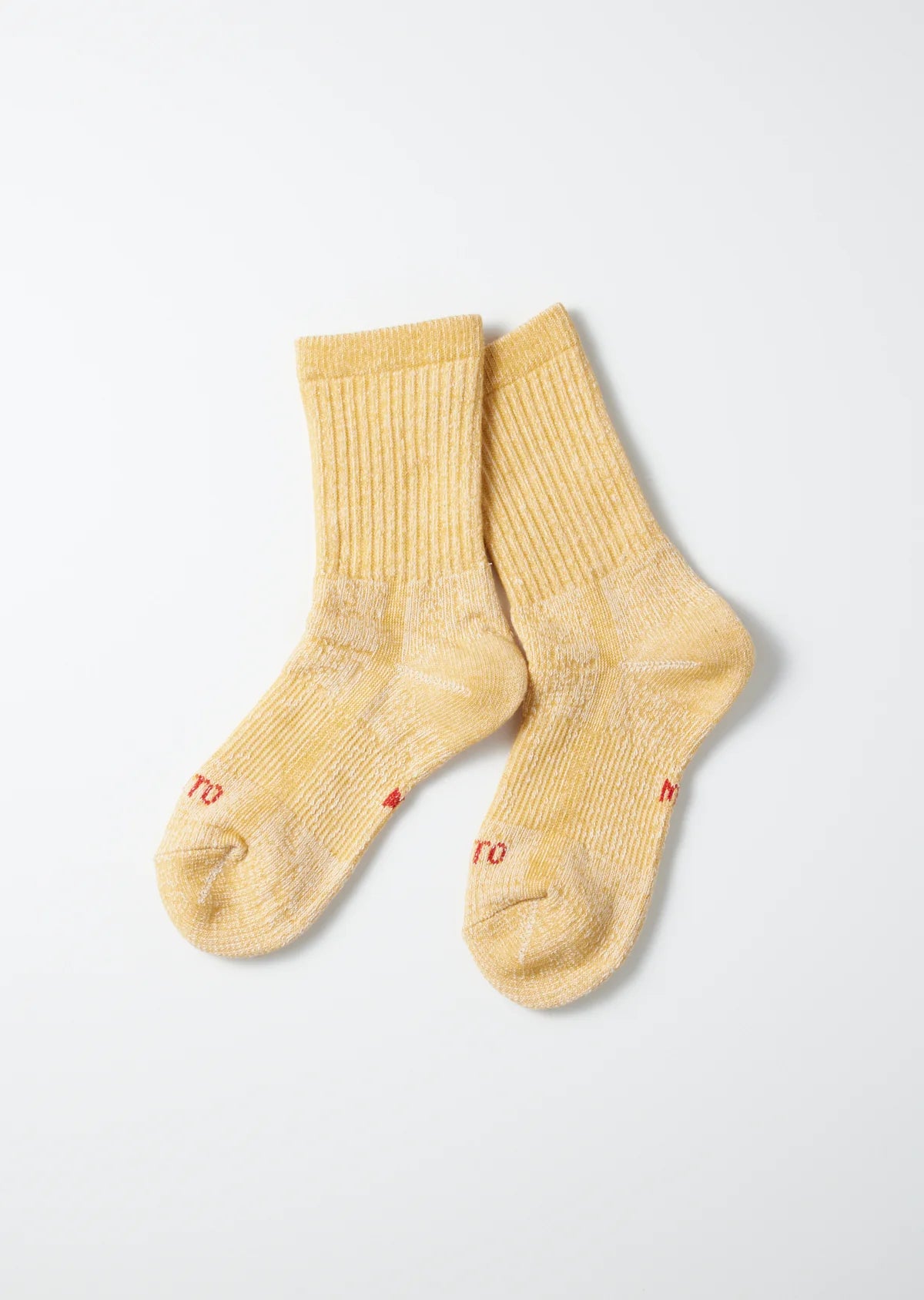 RoToTo DOUBLE FACE MINI CREW SOCKS ”ORGANIC COTTON”