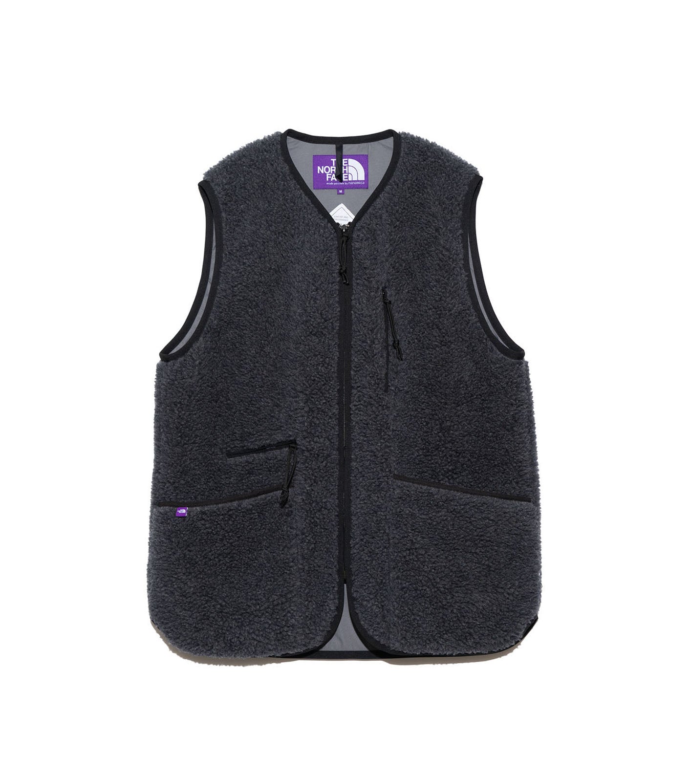 THE NORTH FACE PURPLE LABEL Wool Boa WINDSTOPPER Field Vest