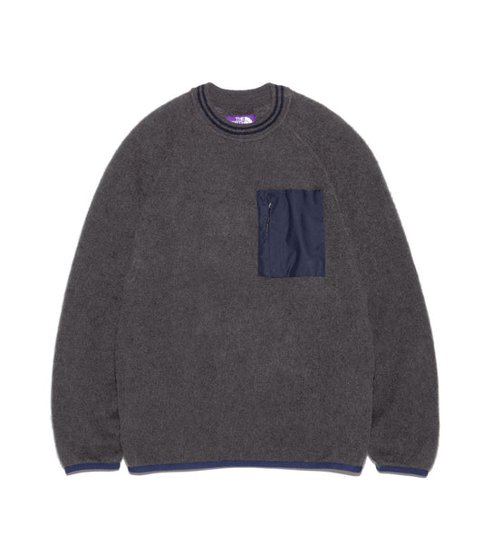 THE NORTH FACE Purple Label Mohair Field Crewneck Pullover