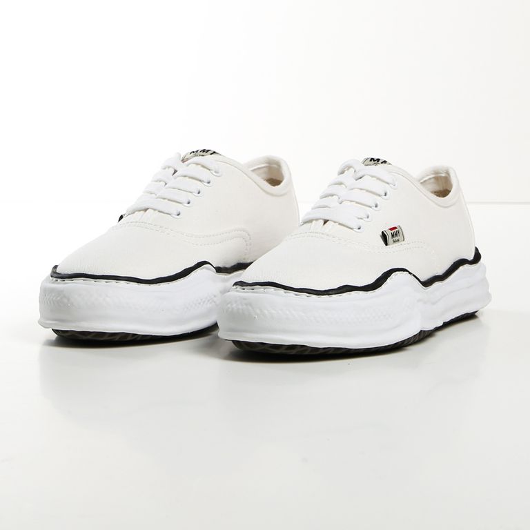 Maison MIHARA YASUHIRO BAKER Original Sole Canvas Lowtop Sneaker White