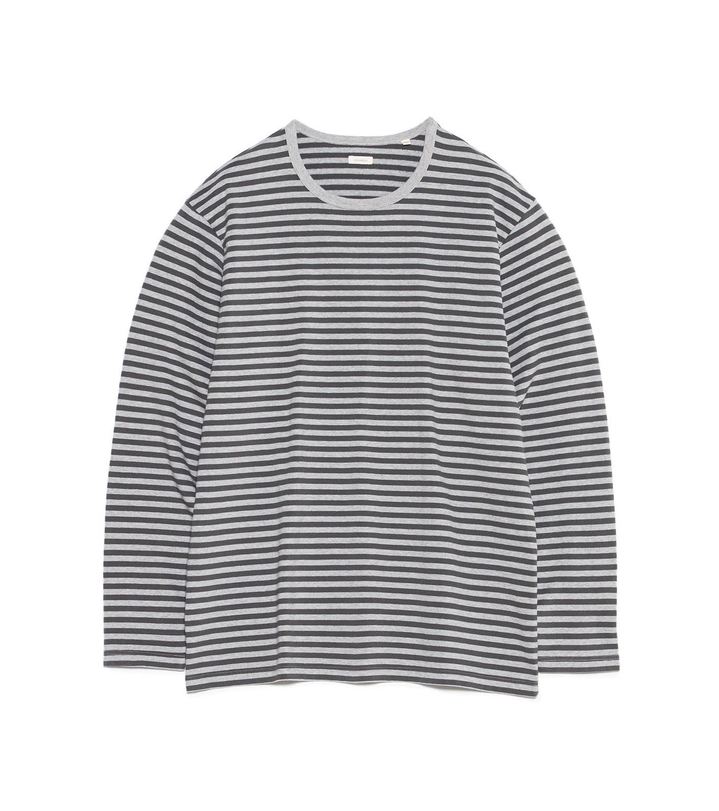 nanamica COOLMAX Stripe Jersey L/S Tee
