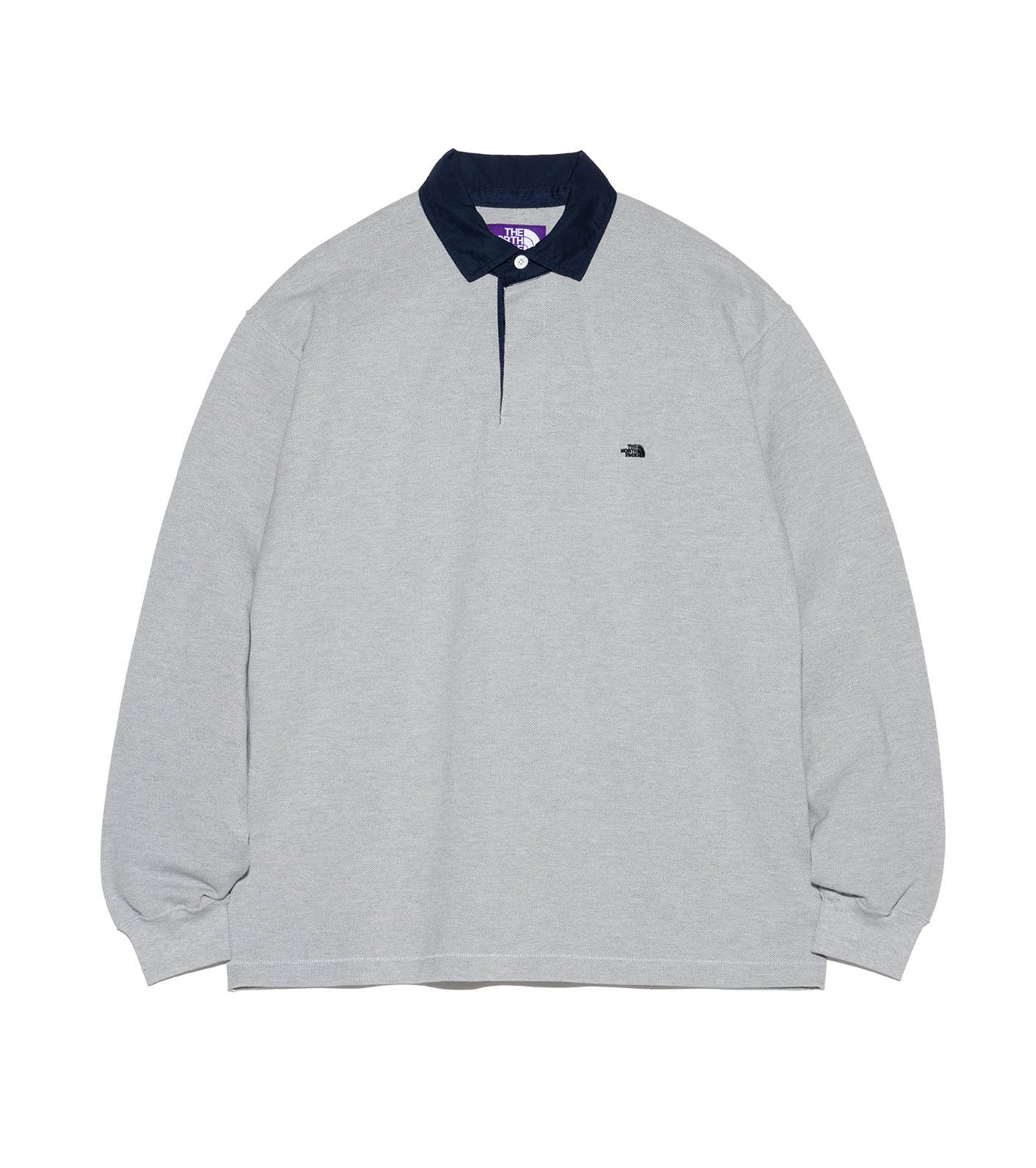 THE NORTH FACE Purple Label Moss Stitch Field Rugby Shirt