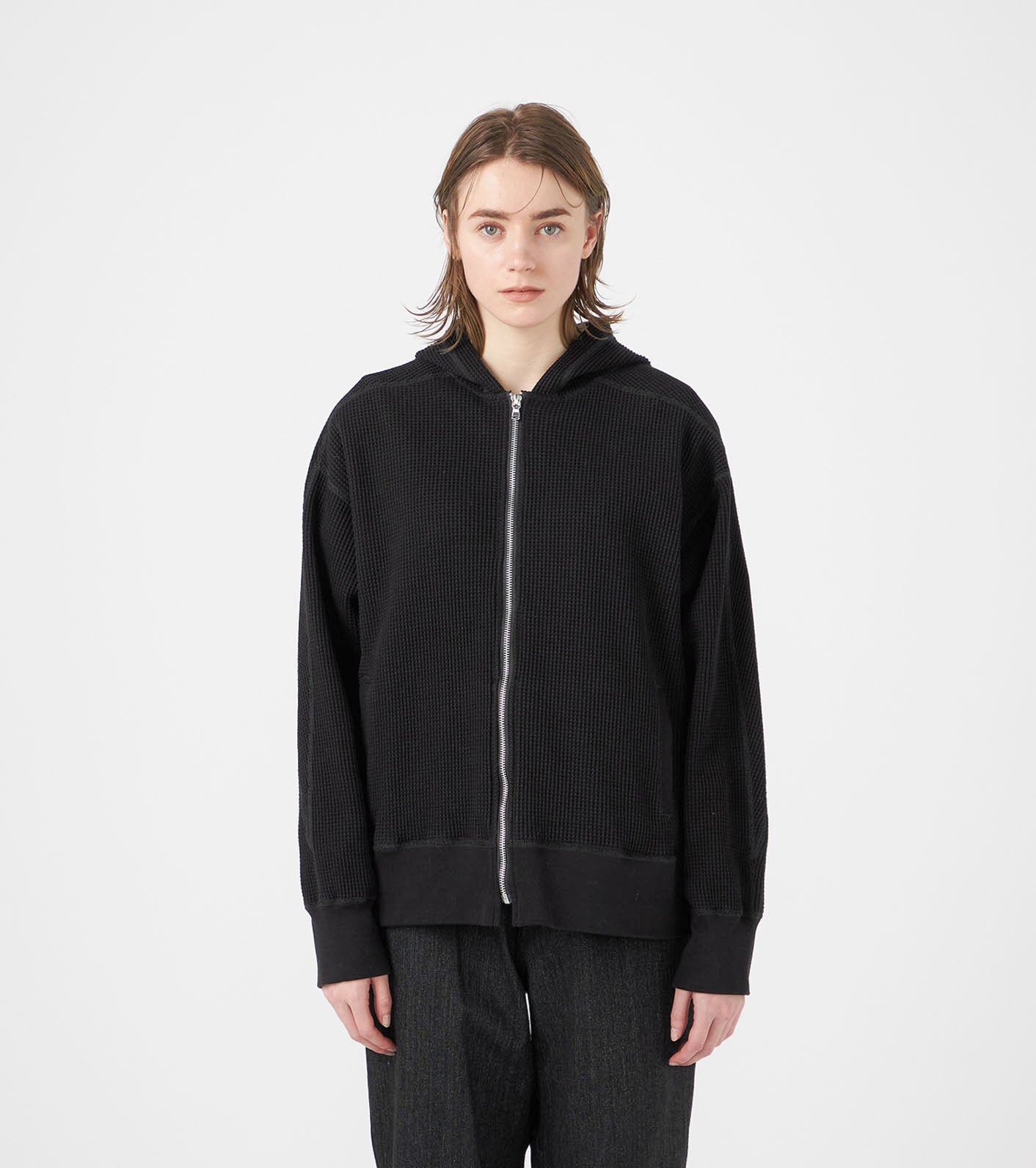 nanamica Zip-Up Thermal Hoodie