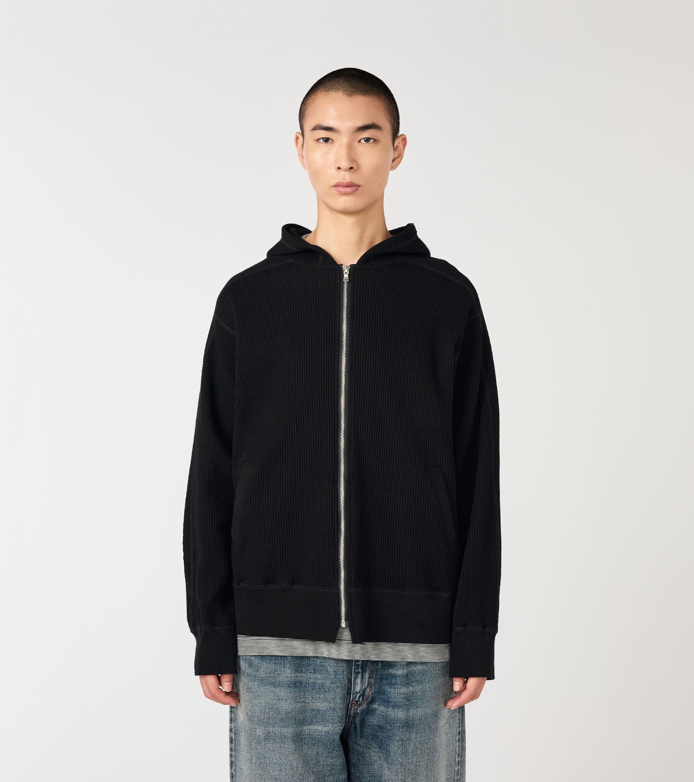 nanamica Zip-Up Thermal Hoodie