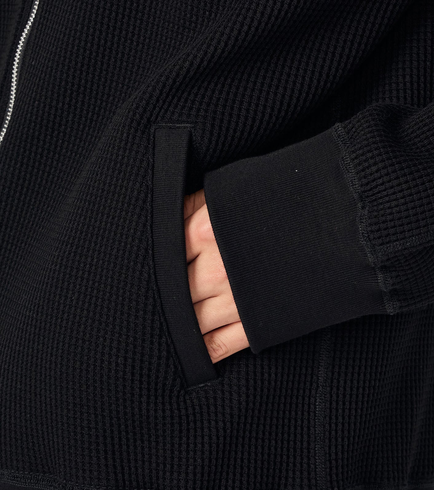 nanamica Zip-Up Thermal Hoodie