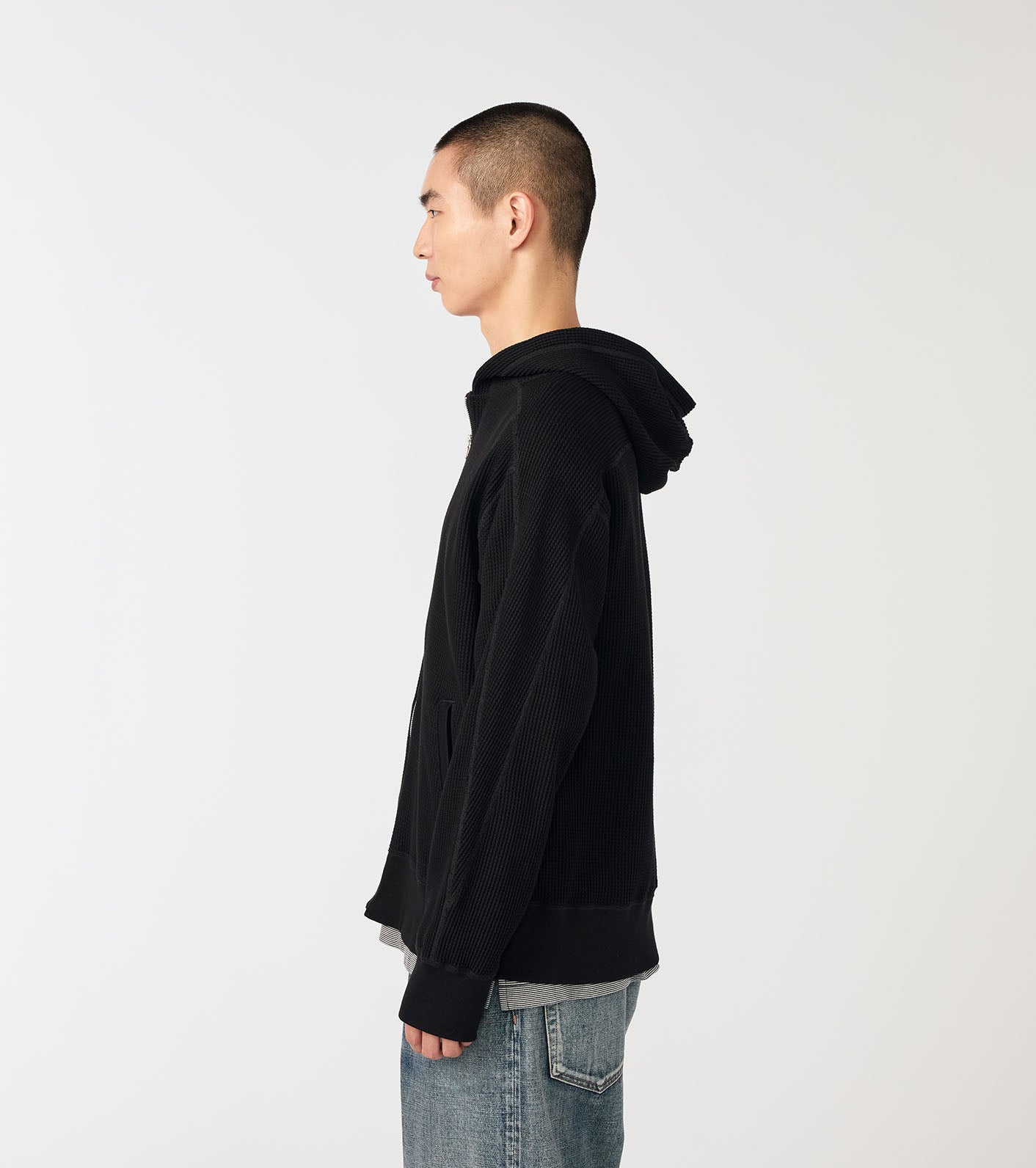 nanamica Zip-Up Thermal Hoodie