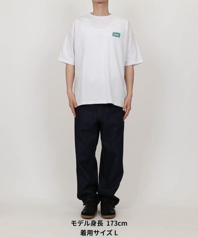Burger Factory x FREAK'S STORE Burger Factory Special Big Silhouette Back Print Crew Neck T-shirt