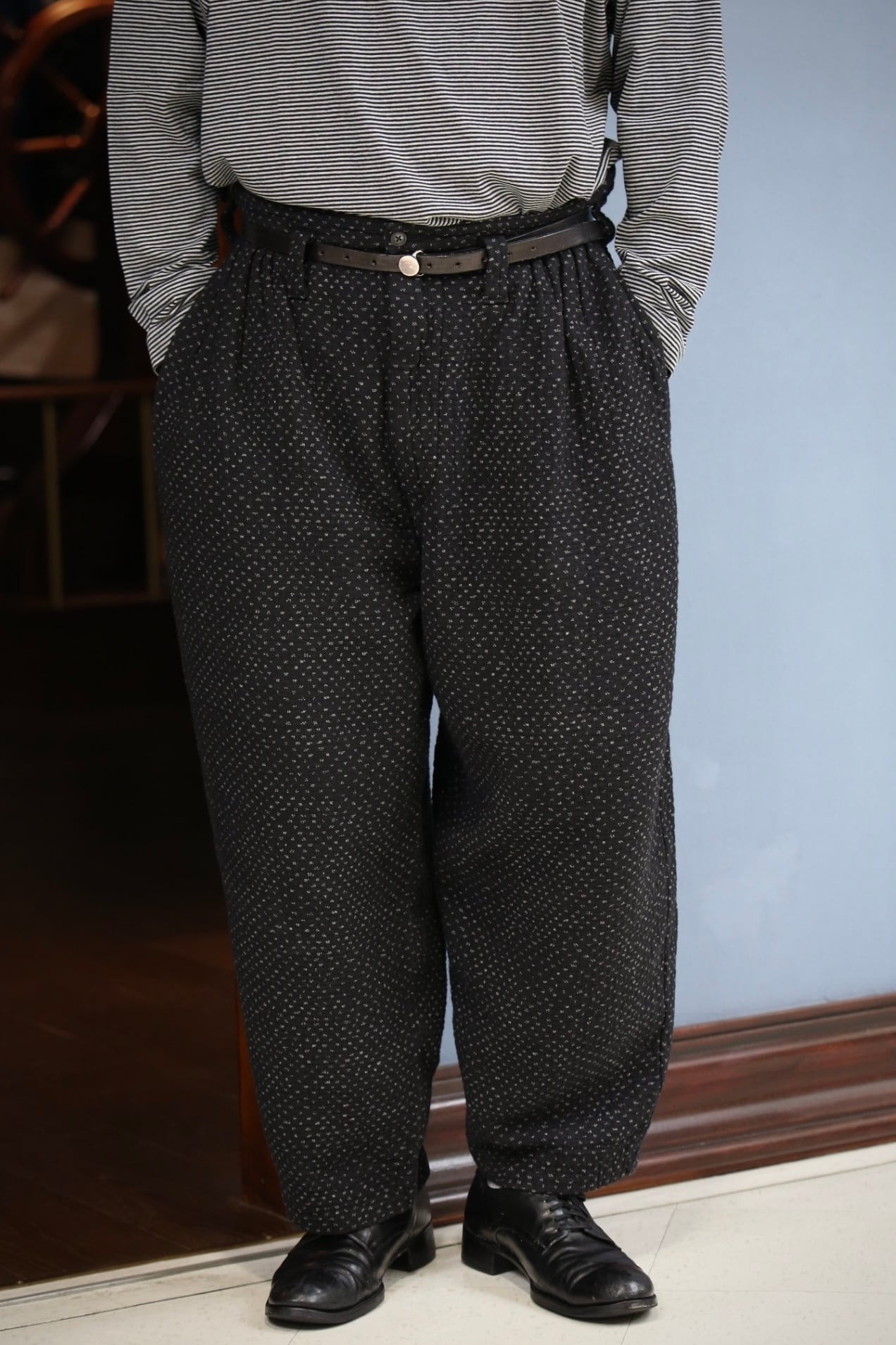 Porter Classic NEW SASHIKO BEBOP PANTS