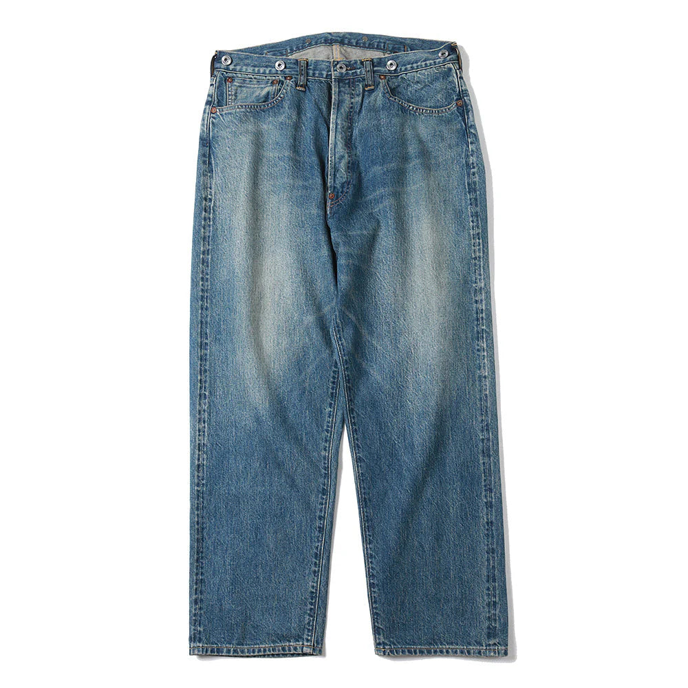 A.PRESSE No.22 Washed Wide Denim Pants