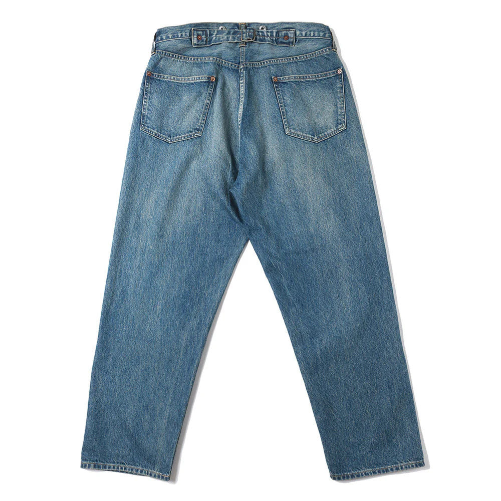 A.PRESSE No.22 Washed Wide Denim Pants