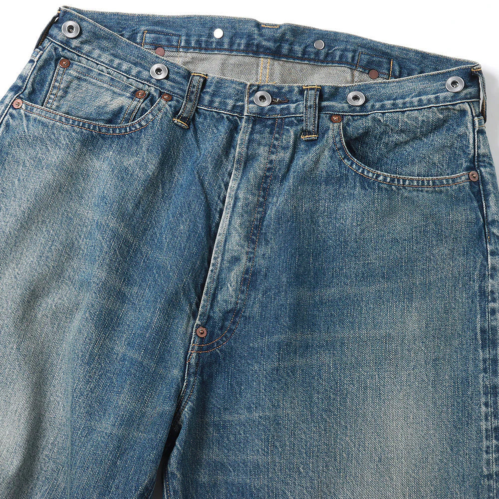 A.PRESSE No.22 Washed Wide Denim Pants