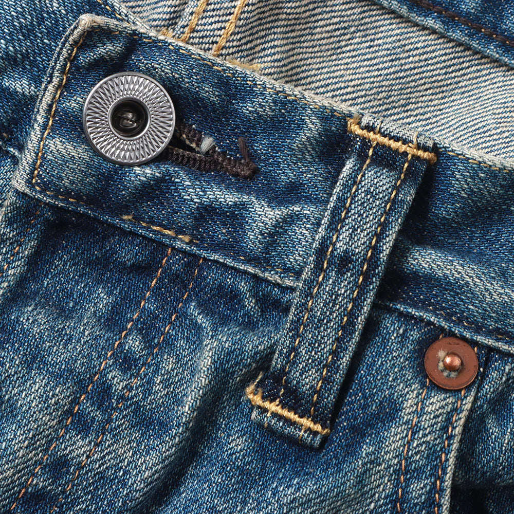 A.PRESSE No.22 Washed Wide Denim Pants