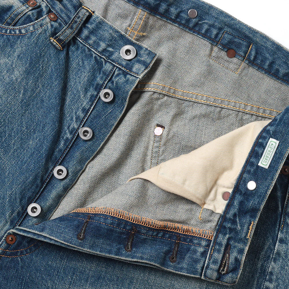 A.PRESSE No.22 Washed Wide Denim Pants