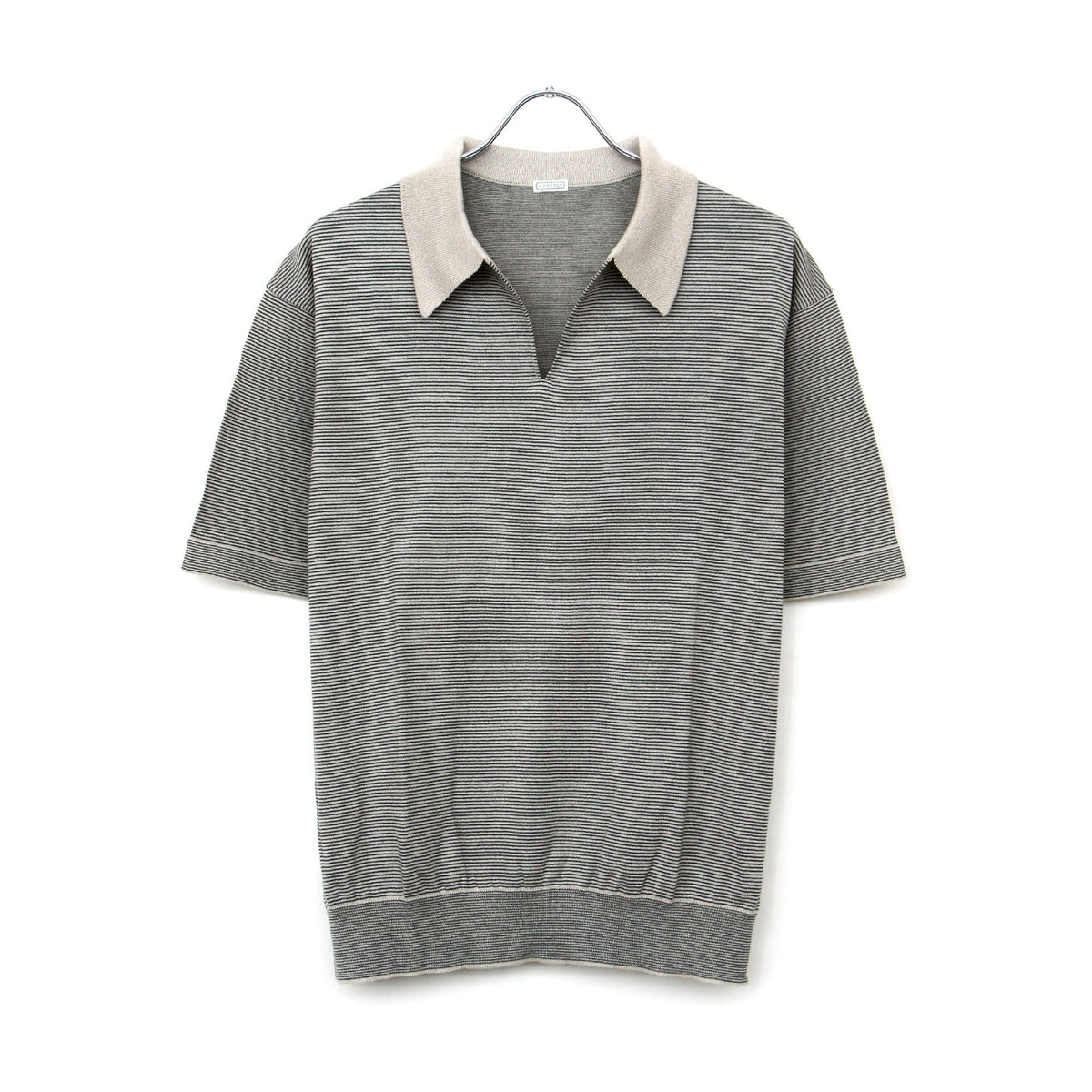 A.PRESSE High Gauge S／S Striped Skipper – unexpected store