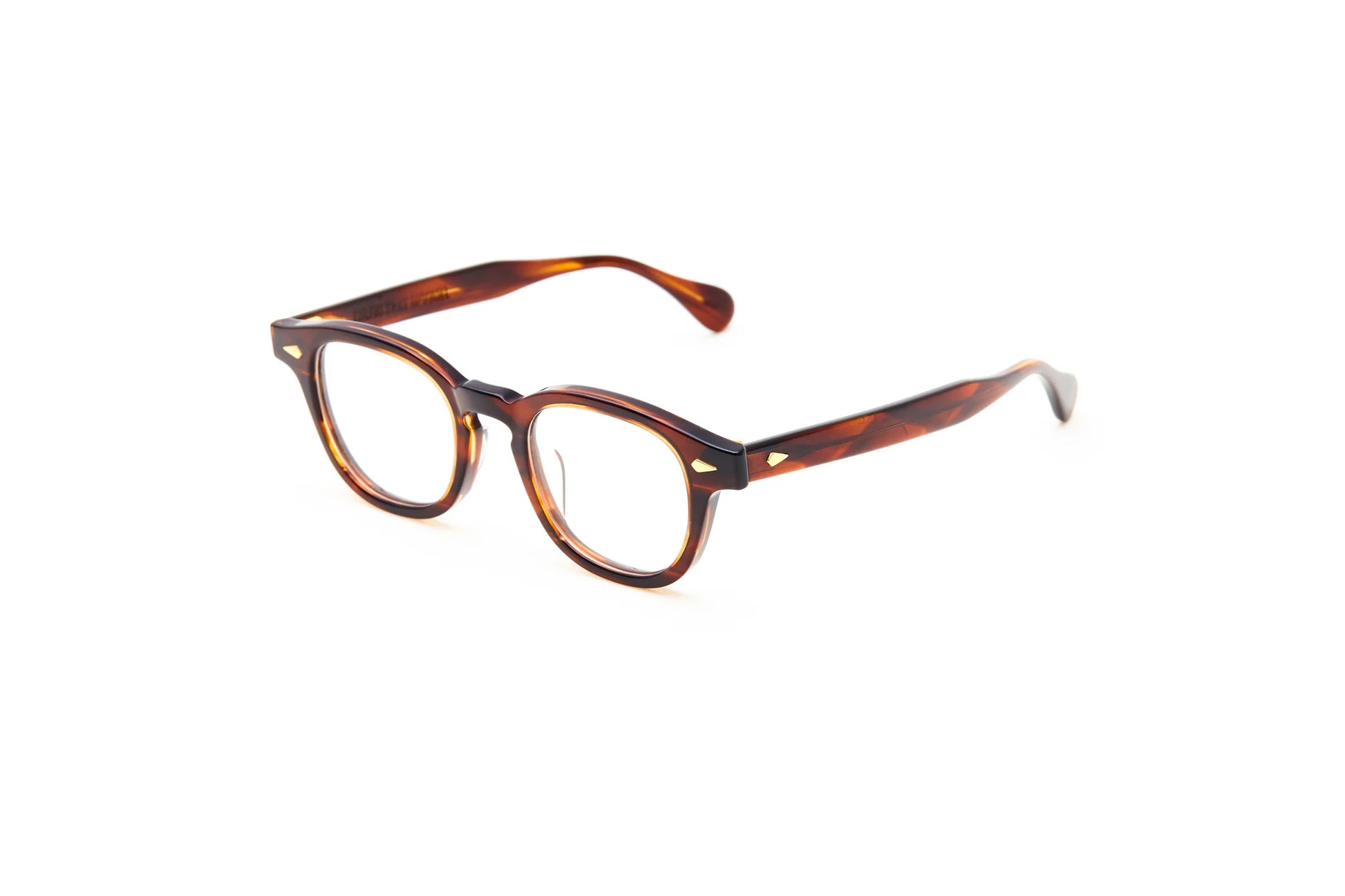 JULIUS TART OPTICAL AR Gold Edition Eyeglass Frame Demi Amber JULIUS TART OPTICAL AR Gold Edition Eyeglass Frame Demi Amber