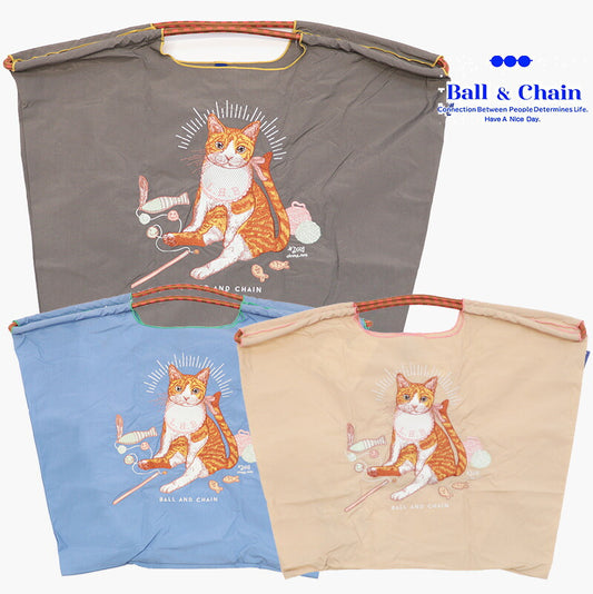 Ball & Chain Tote Bag D.BABY CAT (L)