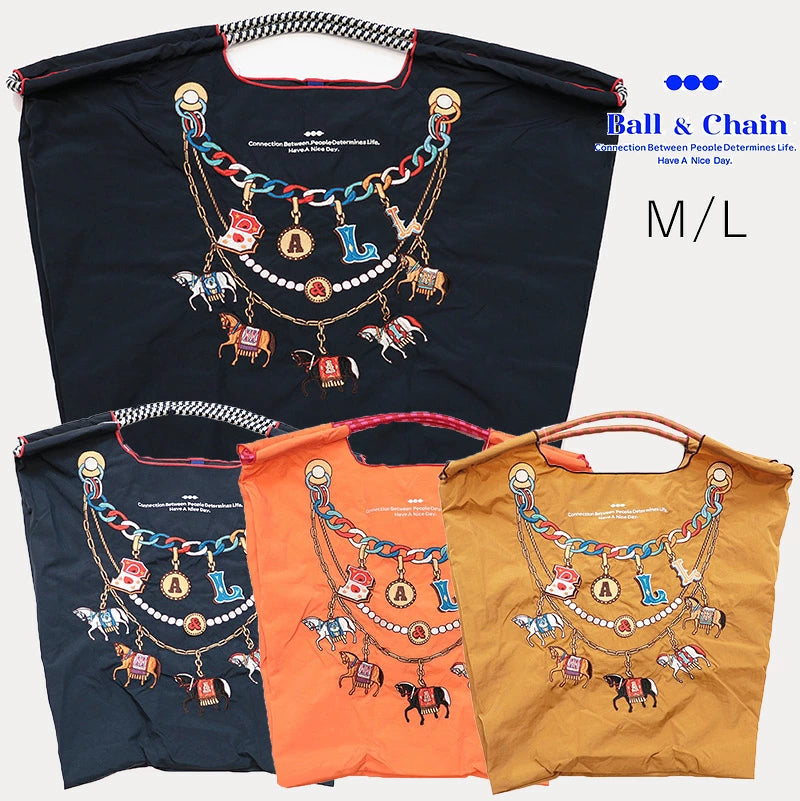 Ball & Chain Tote Bag HORSE CHARM