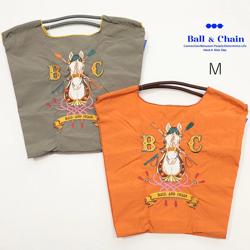 Ball & Chain Tote Bag HORSE SHOE (M)