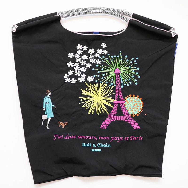 Ball & Chain Tote Bag M.B eiffel touer