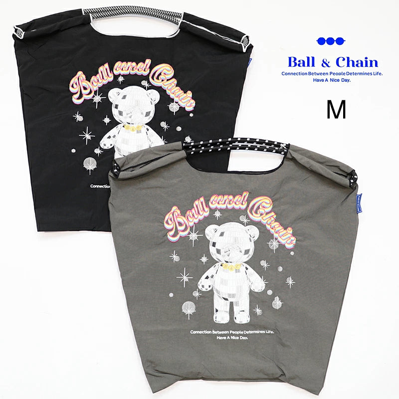 Ball & Chain Tote Bag MIRROR BALL BEAR