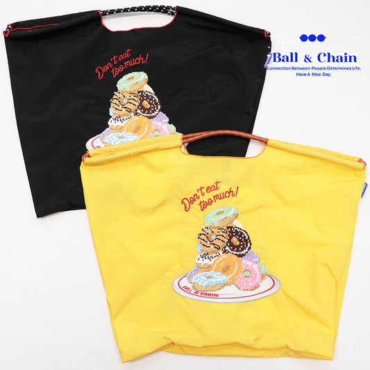 Ball & Chain Tote Bag Pixel Donuts (L)