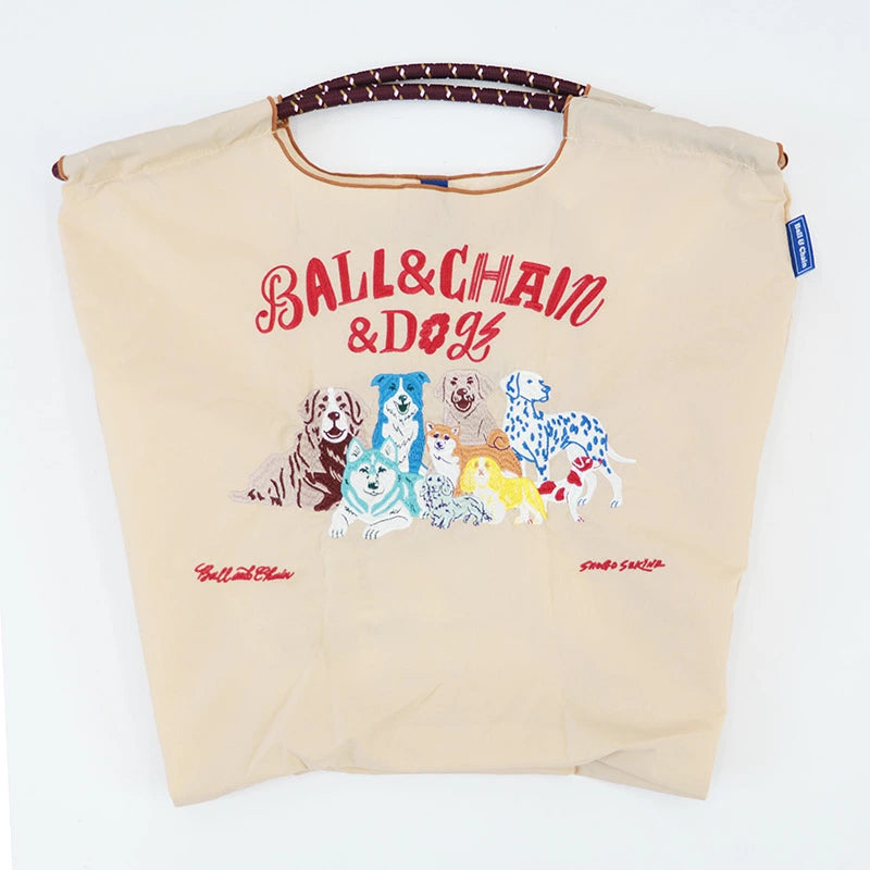 Ball & Chain Tote Bag S.BALL&CHAIN&DOGS