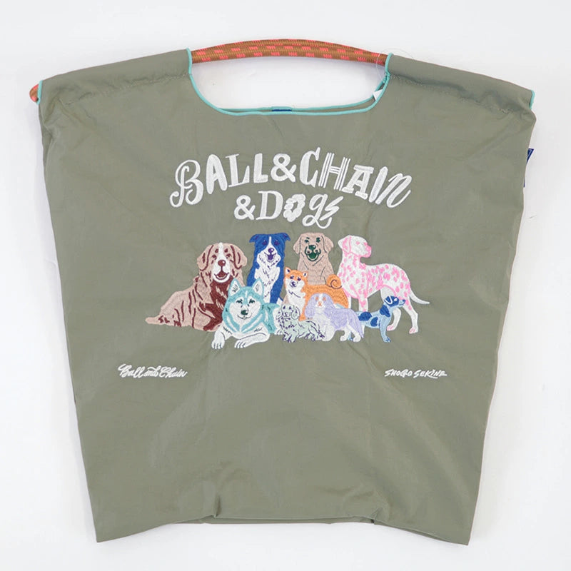 Ball & Chain Tote Bag S.BALL&CHAIN&DOGS