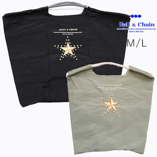 Ball & Chain Tote Bag Star and Studs