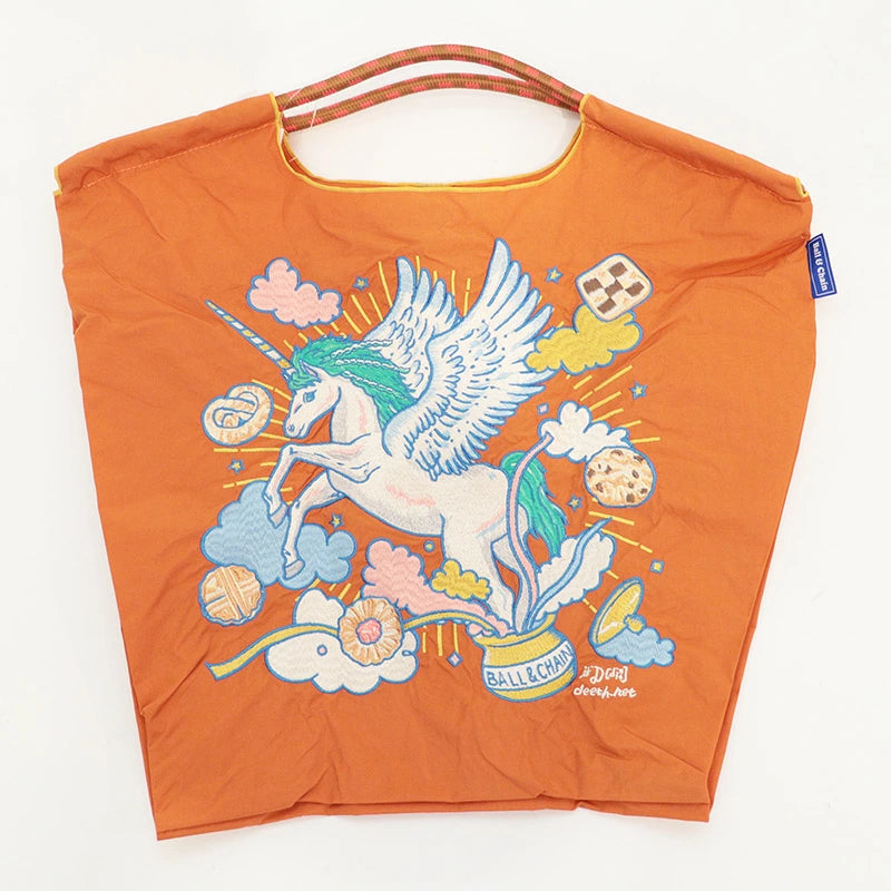 Ball & Chain Tote Bag D.UNICORN